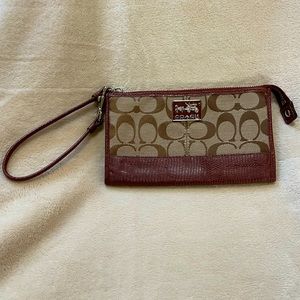 Coach Clutch/Wristlet
